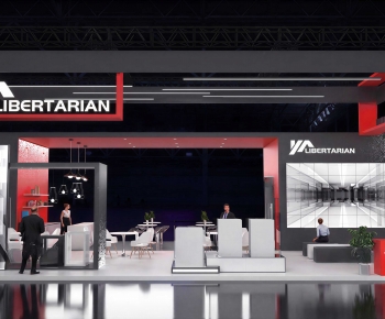 Modern Exhibition Hall-ID:499572992