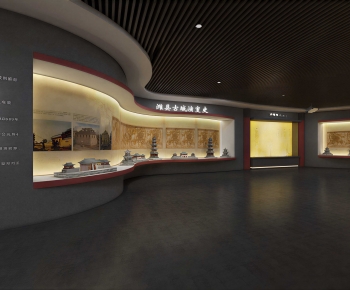Modern Exhibition Hall-ID:585875992