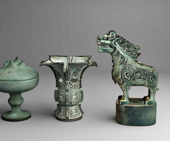 New Chinese Style Decorative Set-ID:834263092