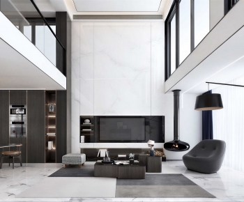 Modern A Living Room-ID:119802007