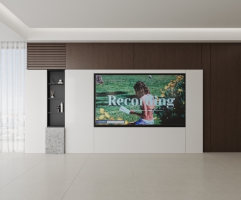 Modern TV Wall-ID:349994908