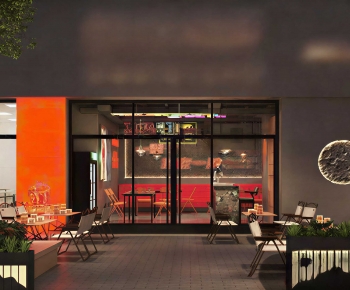 Modern Restaurant-ID:955781942