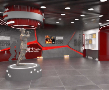 Modern Exhibition Hall-ID:334017041