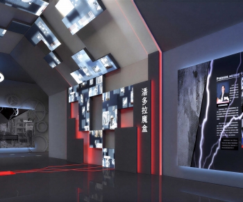 Industrial Style Exhibition Hall-ID:836114889