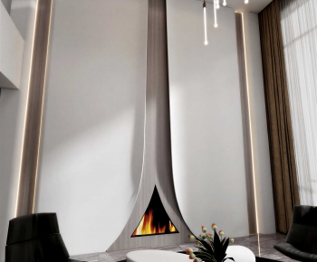 Modern A Living Room-ID:485460899