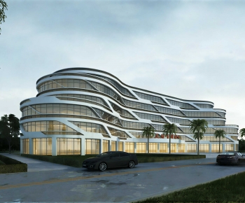 Modern Appearance Of Commercial Building-ID:304560904