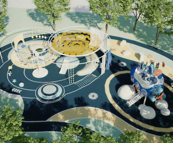 Modern Park Landscape-ID:321892987