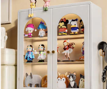 Modern Industrial Style Decorative Cabinet-ID:732624055