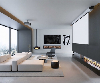 Modern A Living Room-ID:210859899