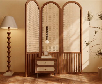 New Chinese Style Wooden Screen Partition-ID:968699552