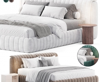 Modern Double Bed-ID:695981984
