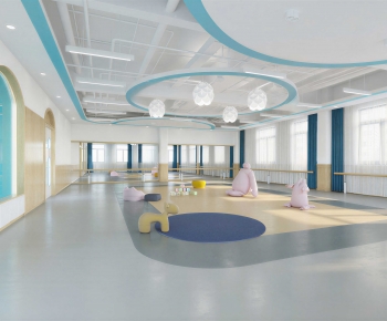 Modern Children's Kindergarten-ID:762400642