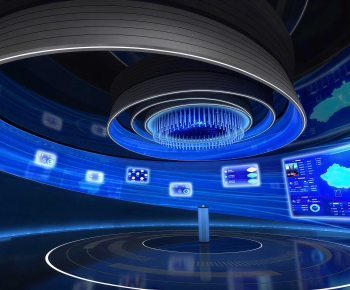 Modern Exhibition Hall-ID:980899103