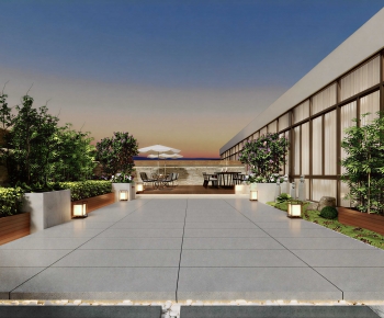 New Chinese Style Courtyard/landscape-ID:245404968
