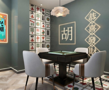 Hong Kong Style Chess And Card Room-ID:520921952