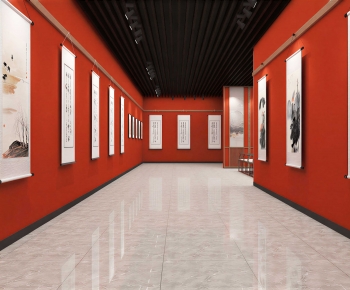 Modern Exhibition Hall-ID:283446073