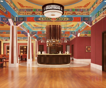 Modern Chinese Style Restaurant-ID:515177016