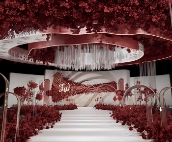 Modern Banquet Hall-ID:837340122