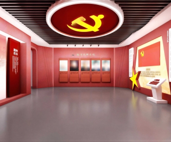 Modern Exhibition Hall-ID:512099988