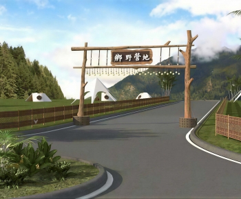 New Chinese Style Building Component-ID:348887928