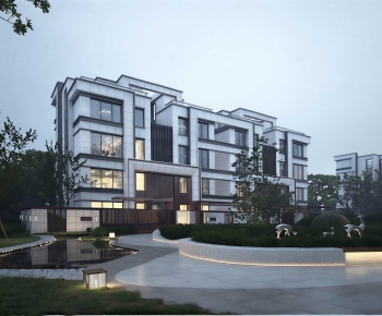 Modern Building Appearance-ID:915982018
