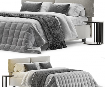 Modern Double Bed-ID:963408978