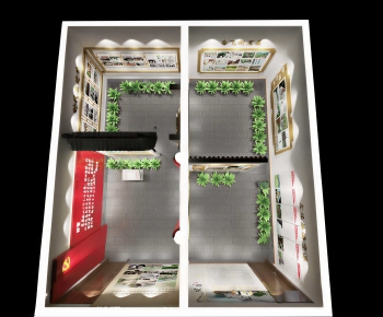 Modern Exhibition Hall-ID:951035023