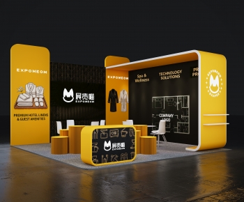 Modern Exhibition Hall-ID:619174009