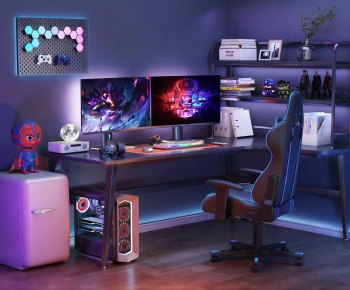 Modern Esports Tables And Chairs-ID:579361924