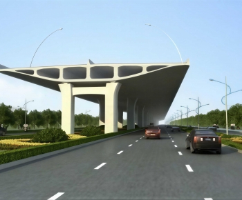 Modern Building Component-ID:687772991