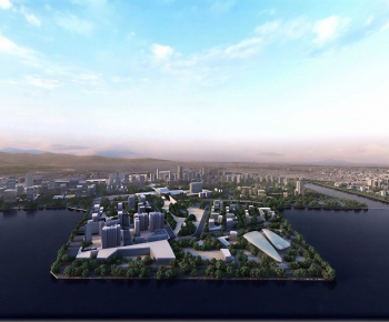 Modern Architectural Bird's-eye View Planning-ID:944989926