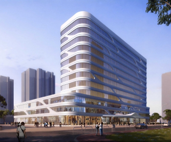 Modern Appearance Of Commercial Building-ID:135817053