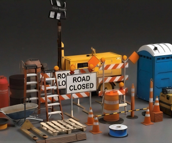 Modern Road Facilities-ID:283909088