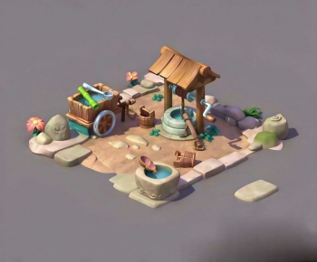 Modern Cartoon House-ID:192935947
