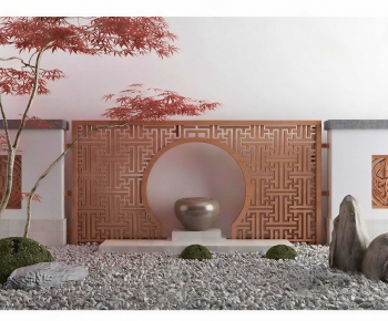 New Chinese Style Courtyard/landscape-ID:683619988