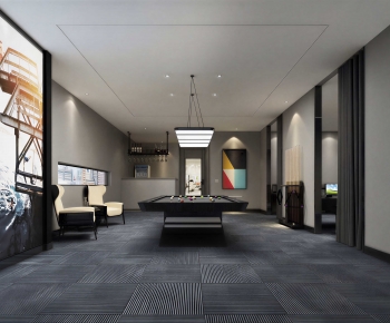 Modern Staff Recreation Room-ID:693723925