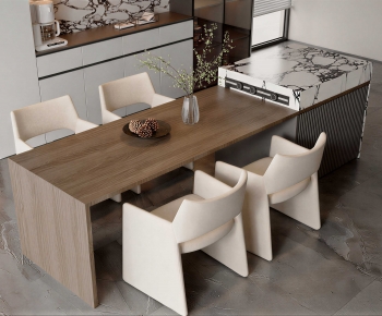 Modern Dining Table And Chairs-ID:986052991
