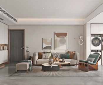 Modern A Living Room-ID:675111063
