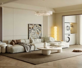 Modern A Living Room-ID:349661112