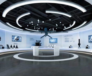 Modern Exhibition Hall-ID:254081017