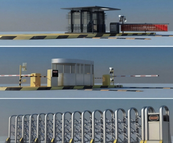 Industrial Style Gate-ID:318897018
