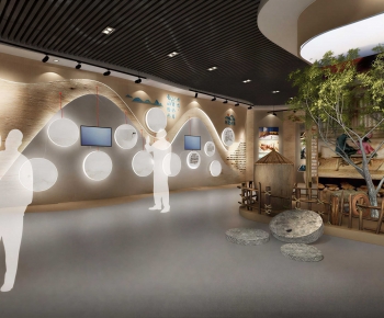 Modern Exhibition Hall-ID:452029781