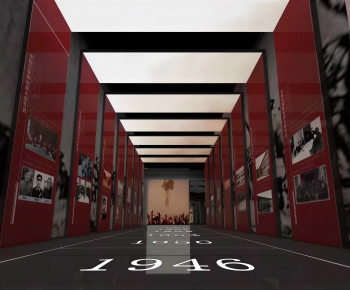 Modern Exhibition Hall-ID:527369025