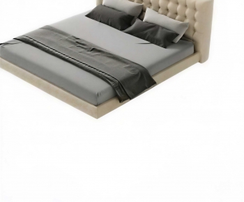 Modern Double Bed-ID:526055101