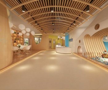 Modern Kindergarten Hall-ID:750124937