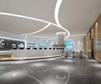 Modern Exhibition Hall-ID:997540952