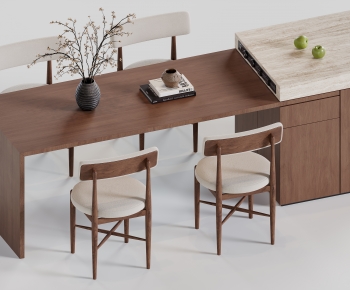 Modern Dining Table And Chairs-ID:301430272