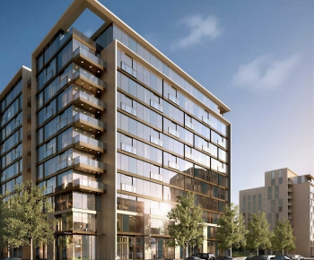 Modern Residential Building-ID:387959005