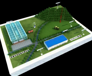 Modern Architectural Bird's-eye View Planning-ID:180562972