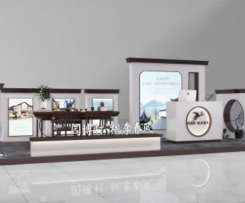 New Chinese Style Exhibition Hall-ID:146159891